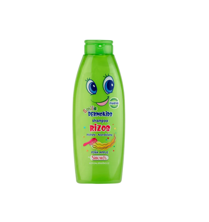Shampoo Simonds Smile Dermokids Rizos 340ml.