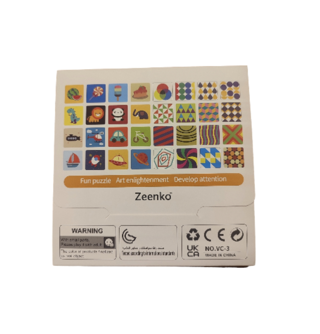 Tarjetas Educativas de Estimulación Visual Sensorial Montessori 12 a 36 Meses