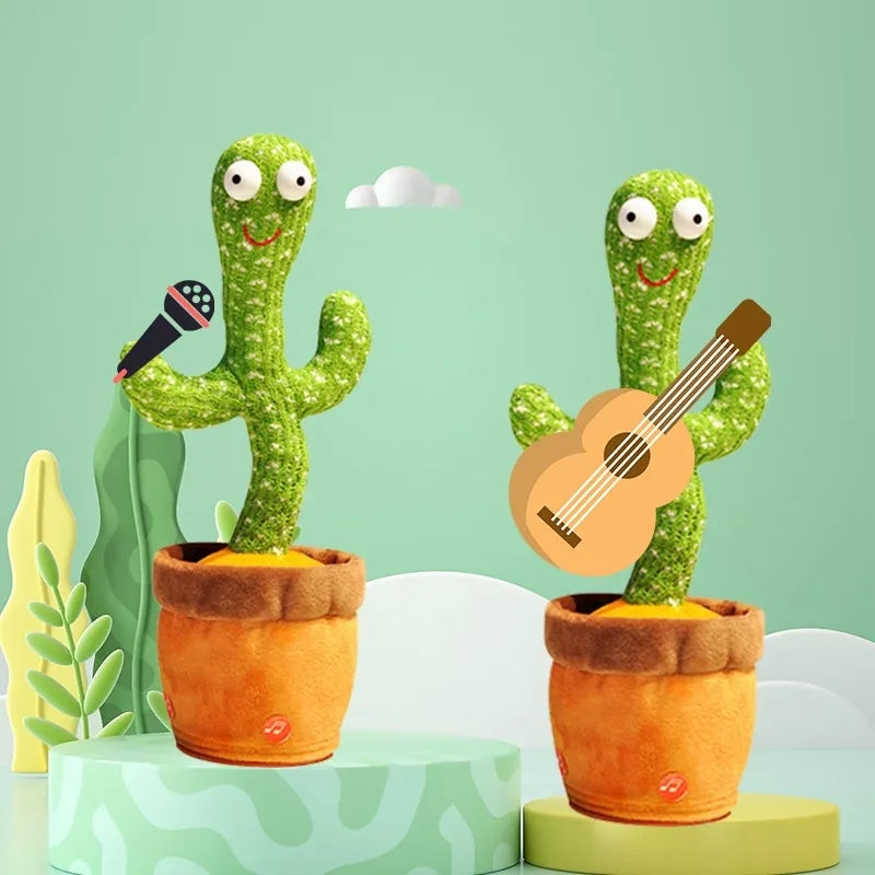 Cactus Bailarín Juguete Musical Interactivo