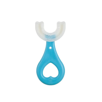 Cepillo de Dientes Bebé en Forma de U Azul