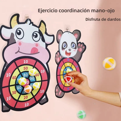 Tablero de Dardos de Bolas Pelotas Osito 🧸