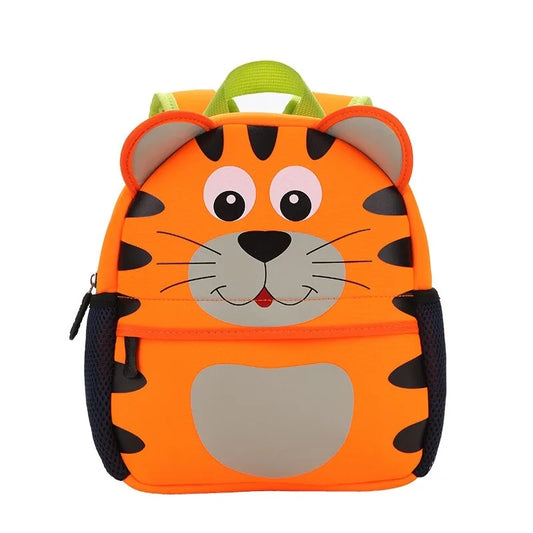 Mochila 🎒 Infantil para Niños de Animales 3D Tigre