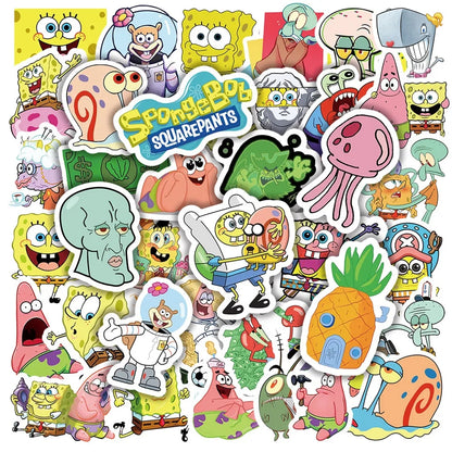 Stickers Pegatinas Bob Esponja 50uds.