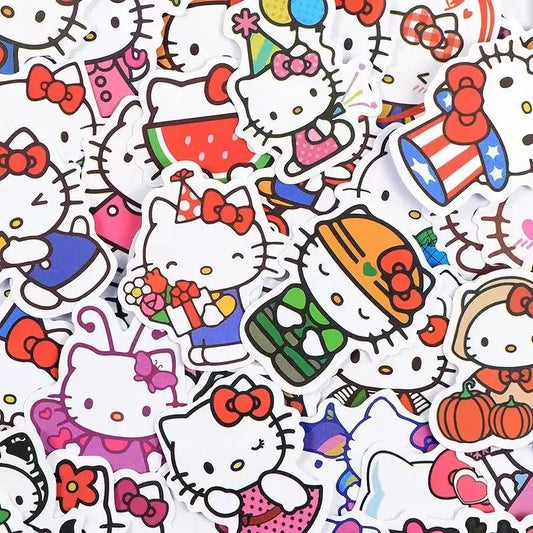 Stickers Pegatinas Hello Kitty 50uds.