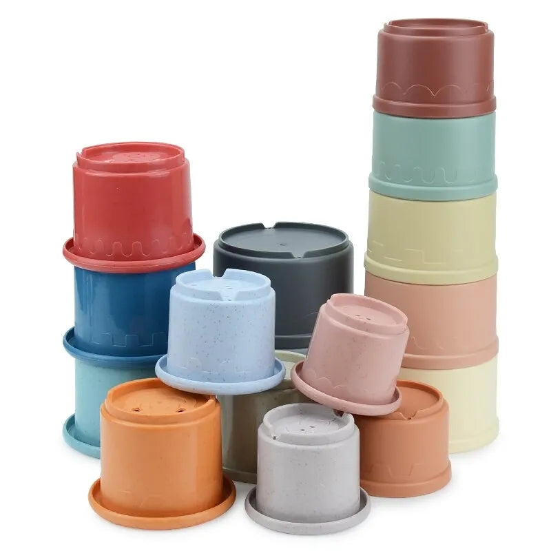 Tazas Vasos Apilables para Niños 8 Piezas