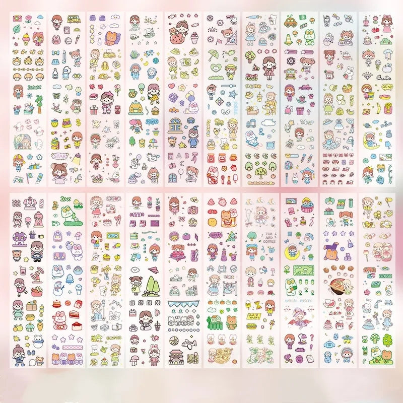 Stickers Pegatinas 20 Hojas Surtidas