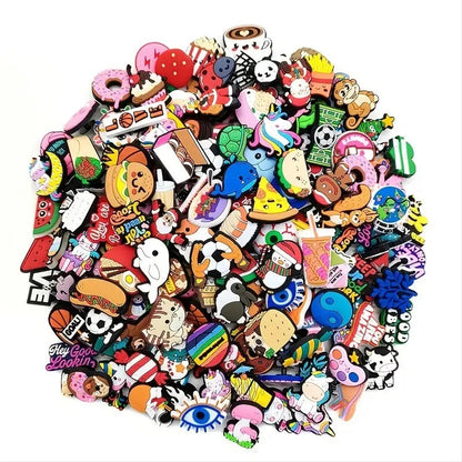 Dijes Charms Pins para Zapatos Crocs 10uds. Surtidas