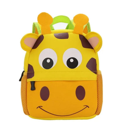 Mochila 🎒 Infantil para Niños de Jirafa Amarilla