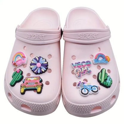 Dijes Charms Pins para Zapatos Crocs Cool 26uds.