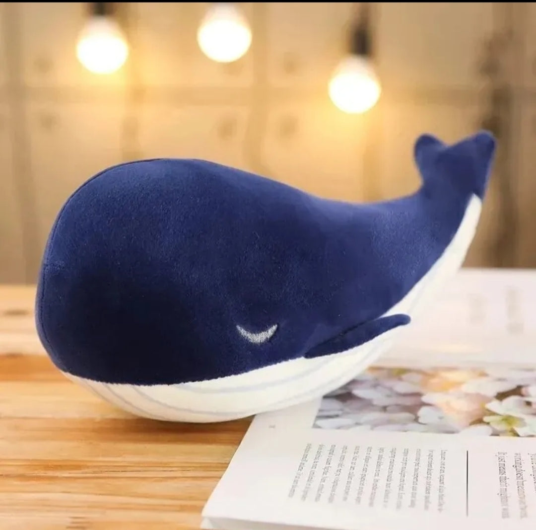 Peluche Muñeco de Ballena Azul