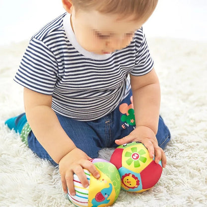 Sonajero De Pelota Bola Sensorial De Agarre 3d