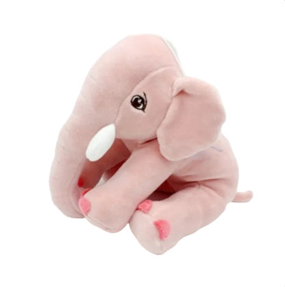 Peluche Muñeco de Elefante Rosado