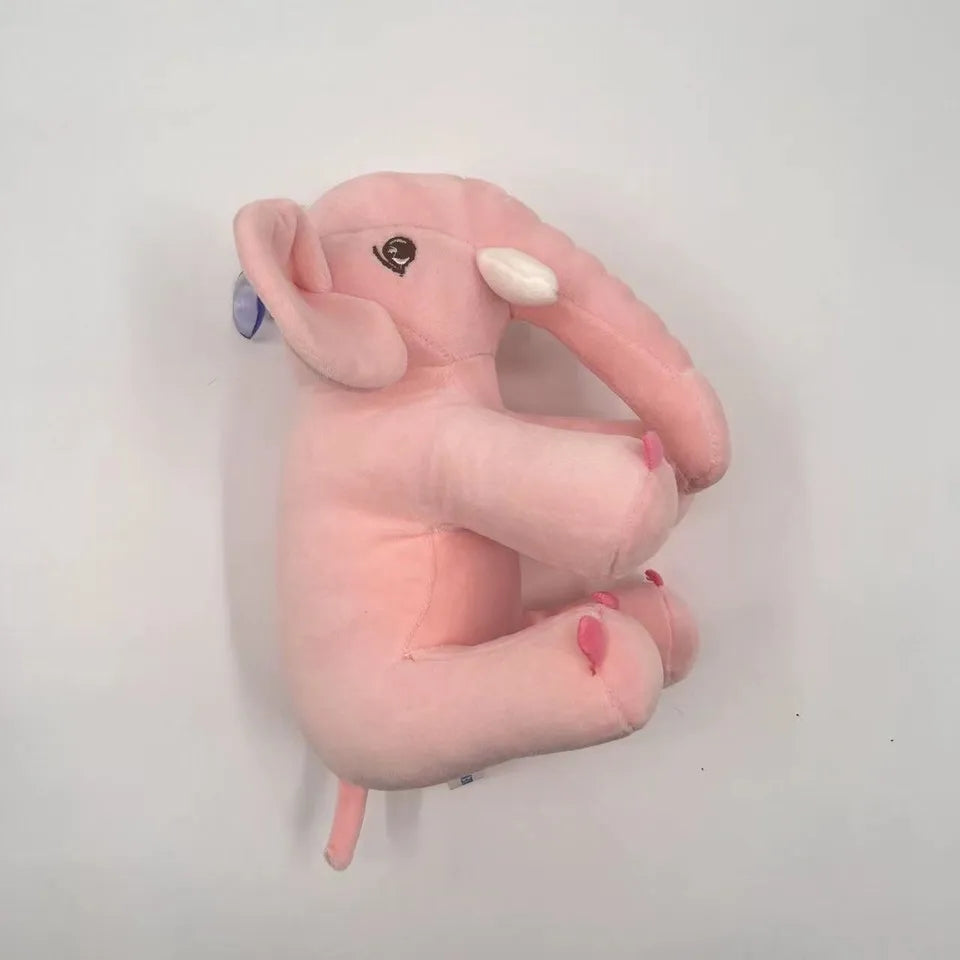 Peluche Muñeco de Elefante Rosado