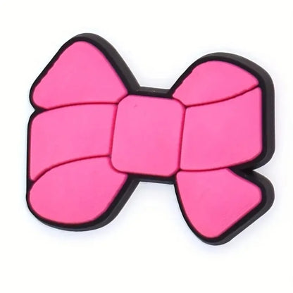 Dijes Charms Pins Bonitos Rosados 2 para Zapatos Crocs 35uds.