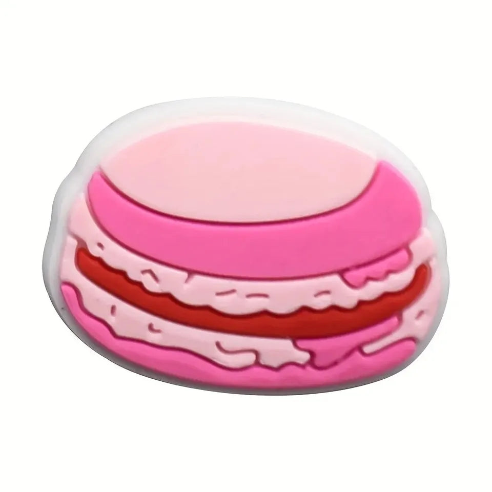 Dijes Charms Pins Bonitos Rosados 2 para Zapatos Crocs 35uds.