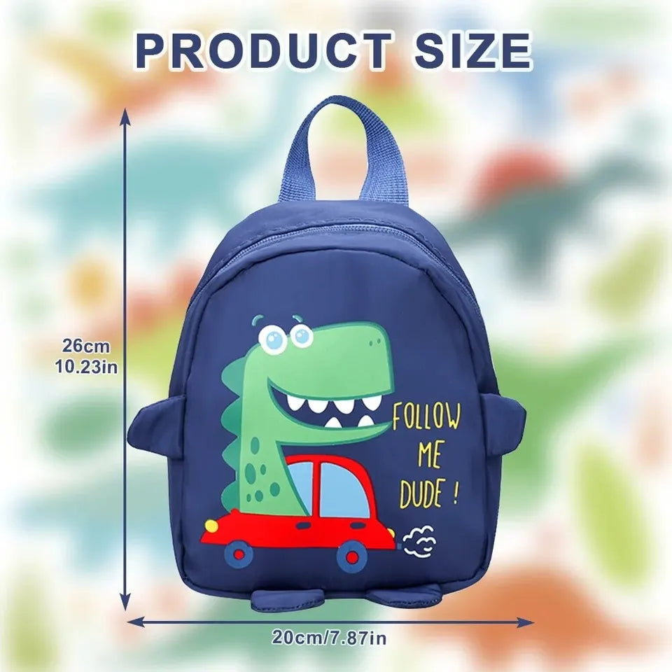 Mochila 🎒 Infantil para Niños de Dinosaurio Amarillo