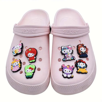 Dijes Charms Pins para Zapatos Crocs Hello Kitty 30uds.