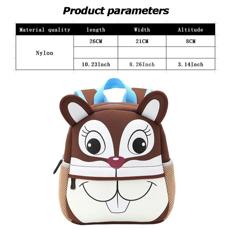 Mochila 🎒 Infantil para Niños de Pajarito Amarilla