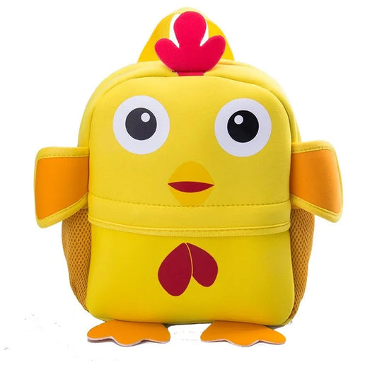 Mochila 🎒 Infantil para Niños de Pajarito Amarilla