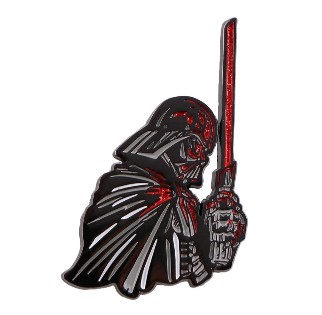 Pin Broche Alfiler Insignia de Metal Para Ropa de Star Wars Darth Vader