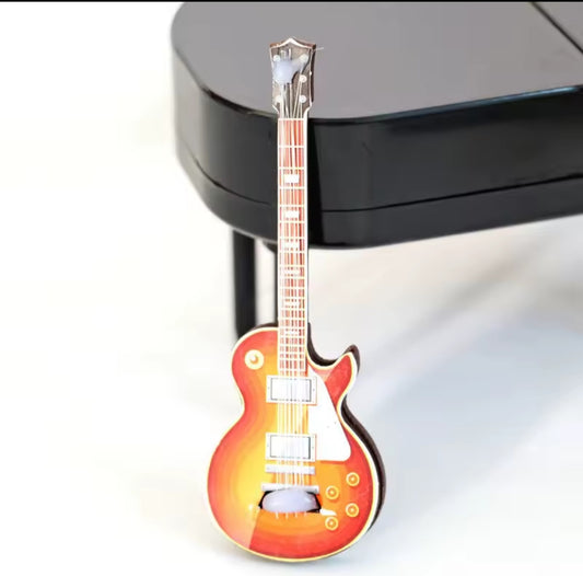 Mini Guitarra Electrica Instrumento Musical Cafe 1ud.