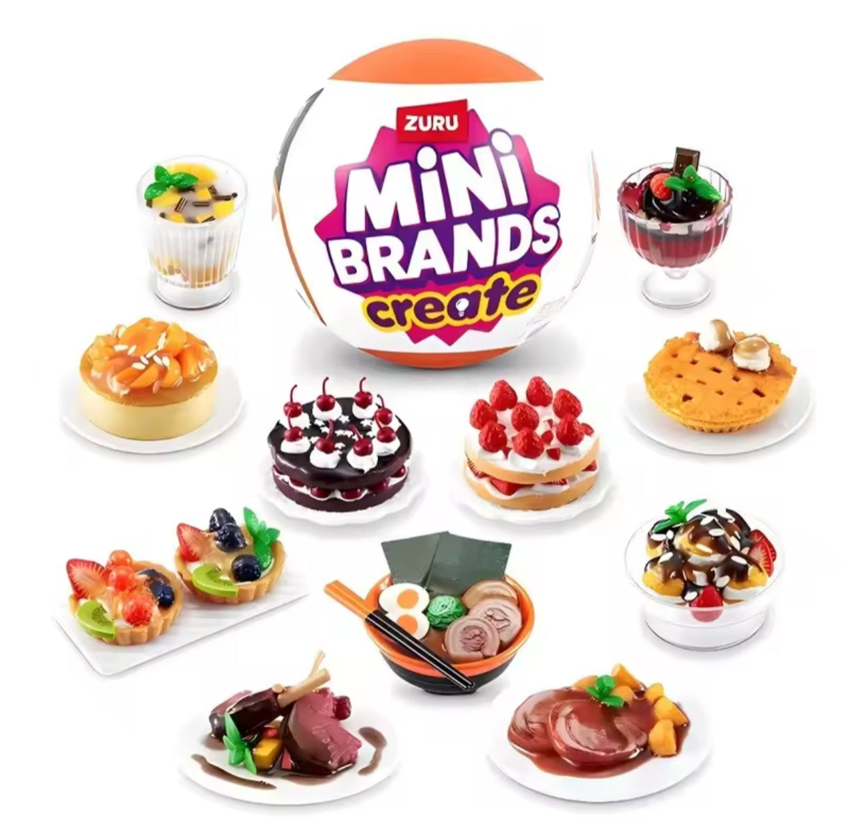 Bola Zuru Mini Brands Create Master Chef 5 Sopresas