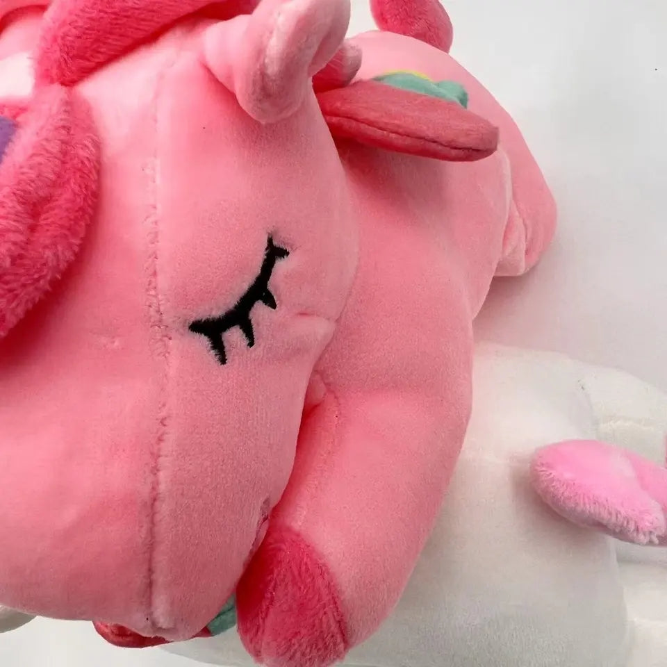 Peluche Muñeco de Unicornio Rosado