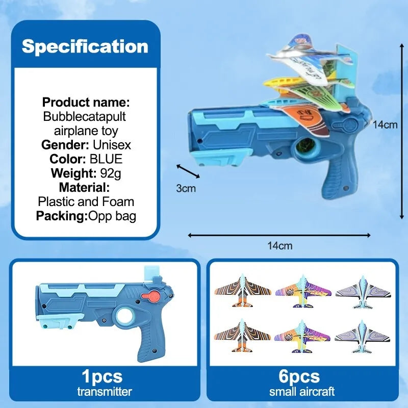 Juguete Pistola Lanzadora de Aviones