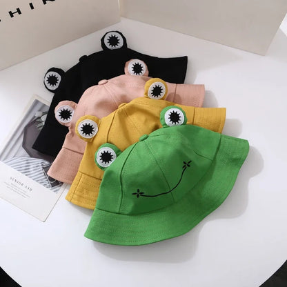 Sombrero Gorro Bebé Niño Rana Verde Talla G