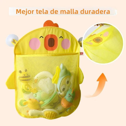 Organizador de Juguetes Bebe Baño Patito 🐤