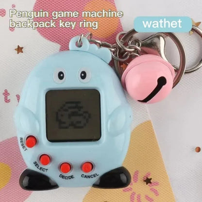 Mascota Virtual Electronica Llavero Tamagotchi Celeste