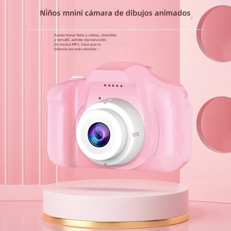 Camara Fotografica Mini Digital Infantil Rosa