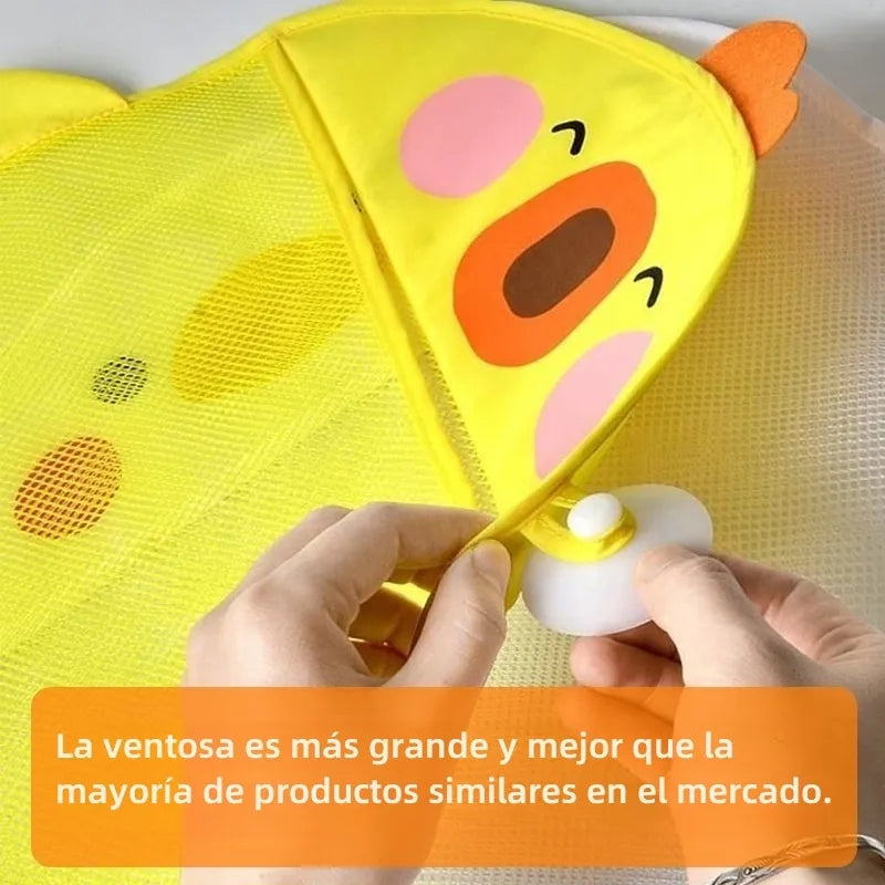 Organizador de Juguetes Bebe Baño Patito 🐤