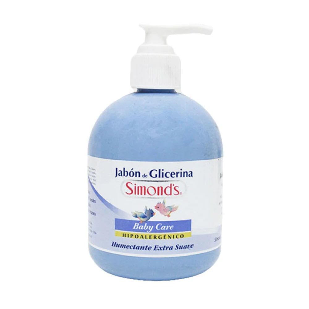 Simonds Jabón Glicerina Hipoalergenico 340ml.