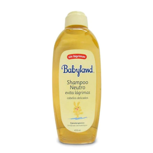 Babyland Shampoo Evita Lagrimas Neutro 410ml.