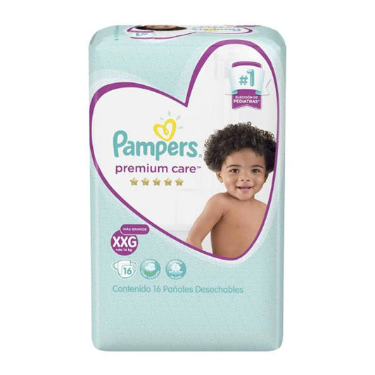 Pampers Premium Care Pañal XXG 16uds.