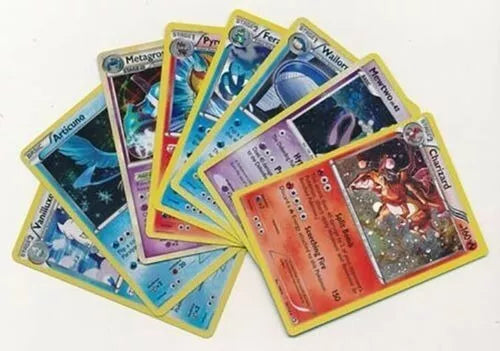 Pokemon Pack TCG Cartas Originales Surtidas 120uds. En Ingles Incluye 6 Holograficas