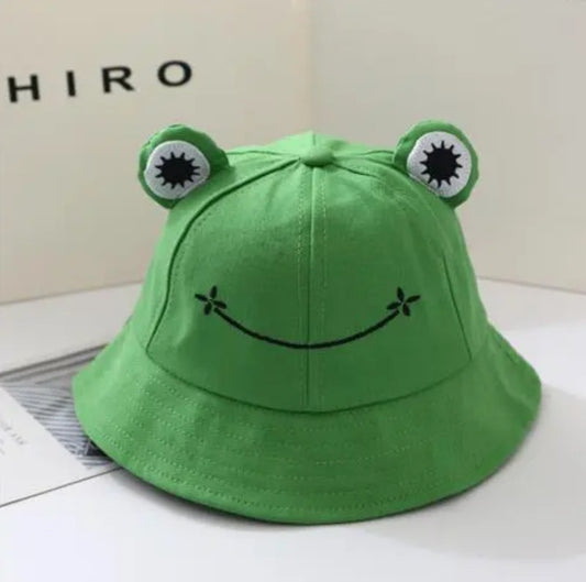 Sombrero Gorro Bebé Niño Rana Verde Talla G