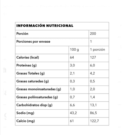 Picado Ecolados de Pollo 100% Natural, Quinoa y Espinaca 200gr.