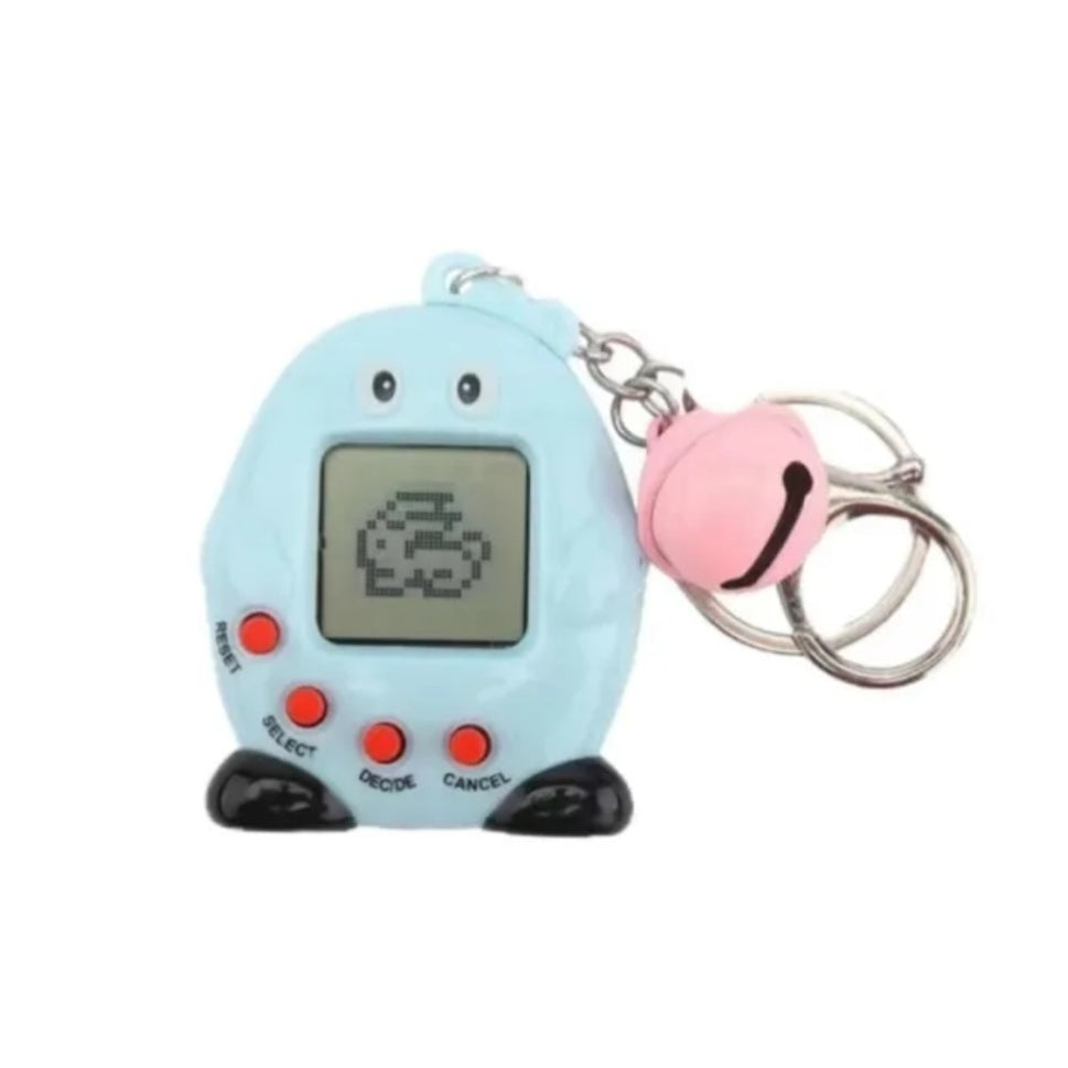 Mascota Virtual Electronica Llavero Tamagotchi Celeste