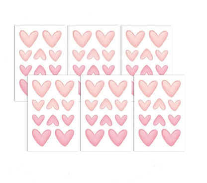 Stickers Pegatinas Decorativas de Corazones