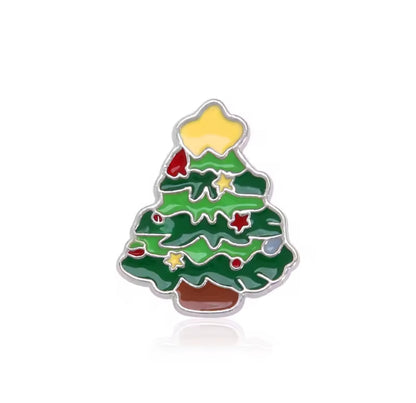 Pin Broche Alfiler Insignia de Metal Para Ropa de Arbol Navidad