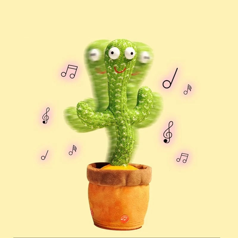 Cactus Bailarín Juguete Musical Interactivo