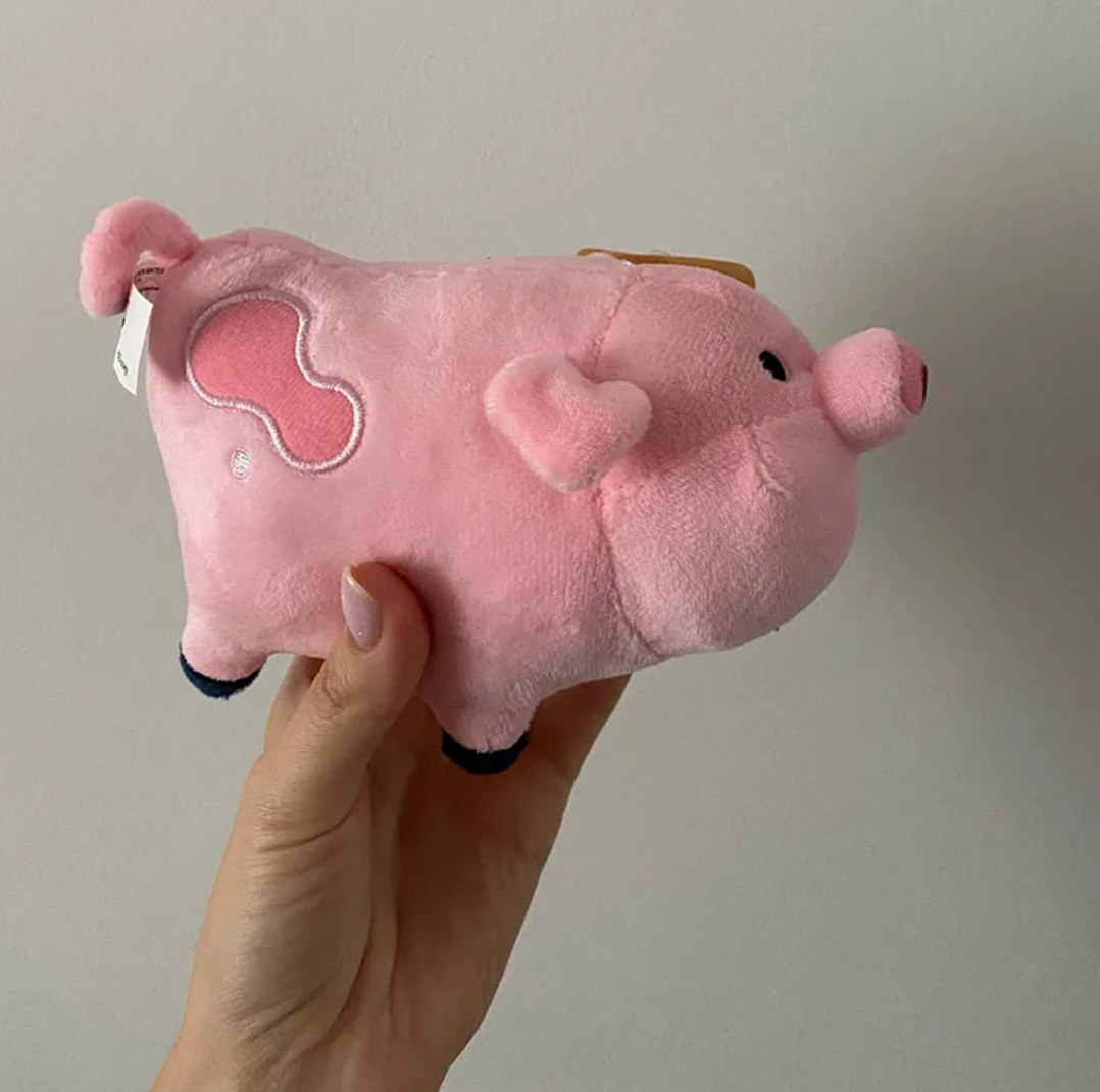 Peluche Muñeco de Chancho Cerdito Waddles Rosado