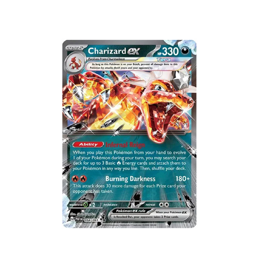 Carta Single Pokemon Charizard Ex en Ingles