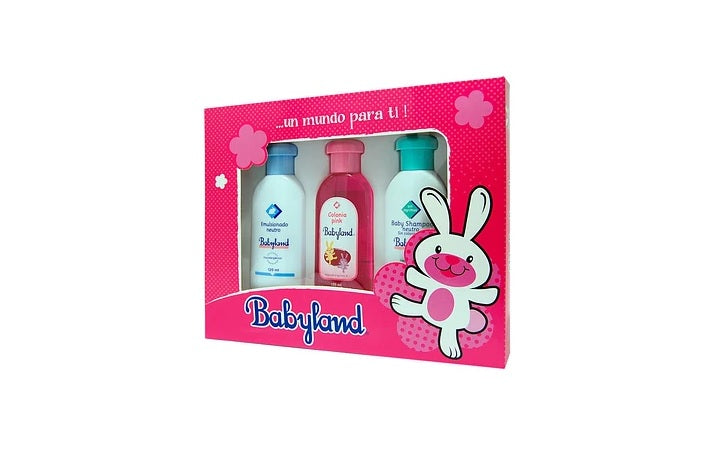 Babyland Estuche Simple Pink 3 Productos