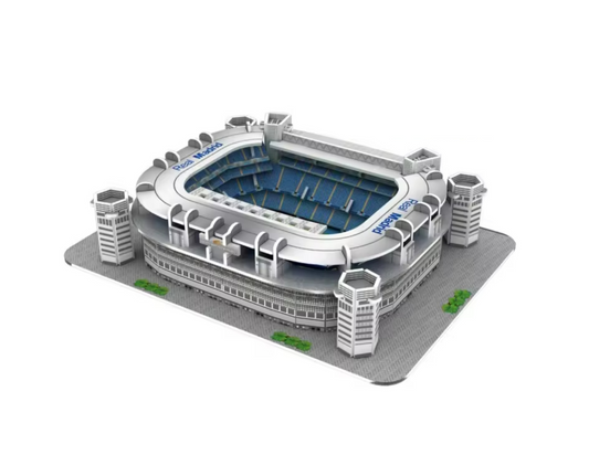 Rompecabezas 3D Mini Estadio DIY Santiago Bernabeu