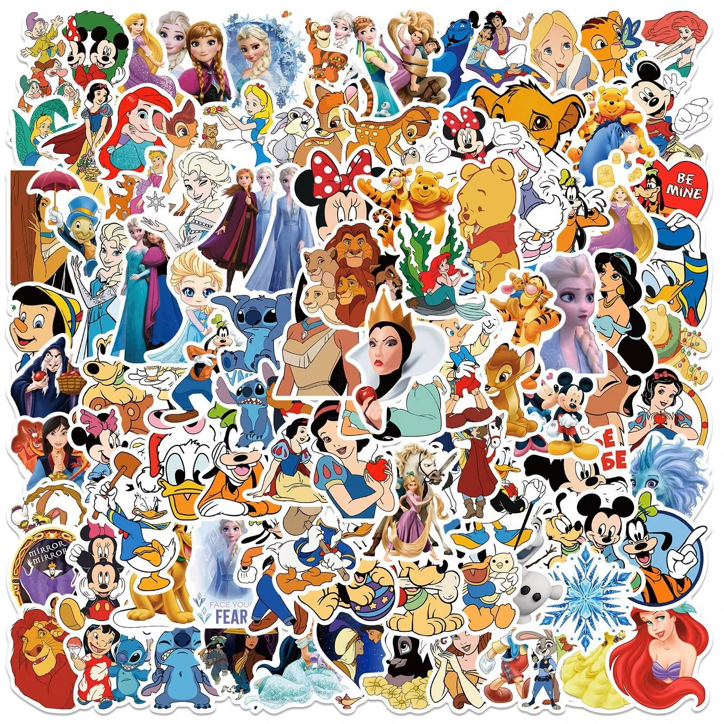 Stickers Pegatinas de Disney 100uds.