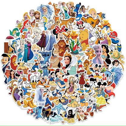 Stickers Pegatinas de Disney 100uds.