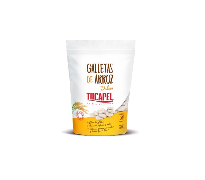 Tucapel Galletas de Arroz Dulces 150gr.